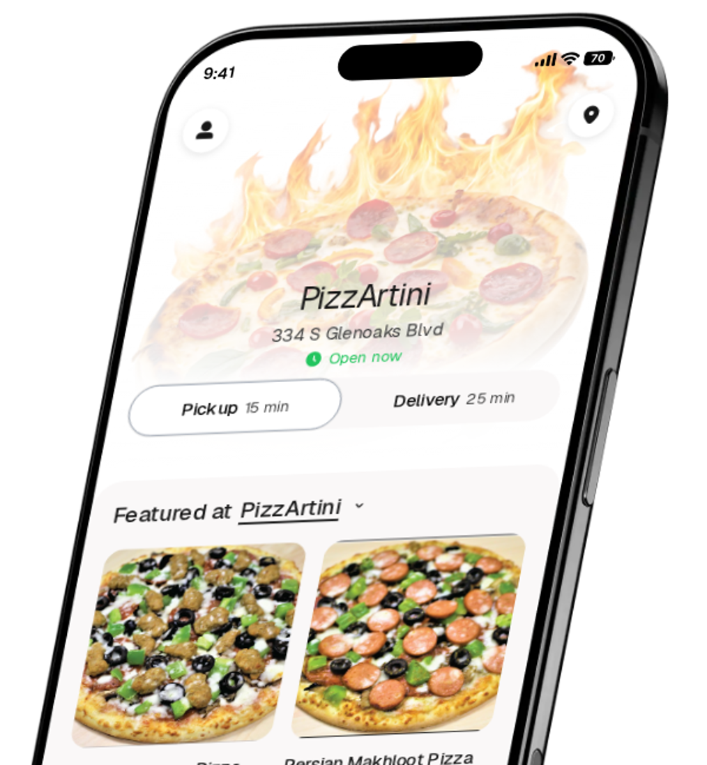 PizzArtini app preview
